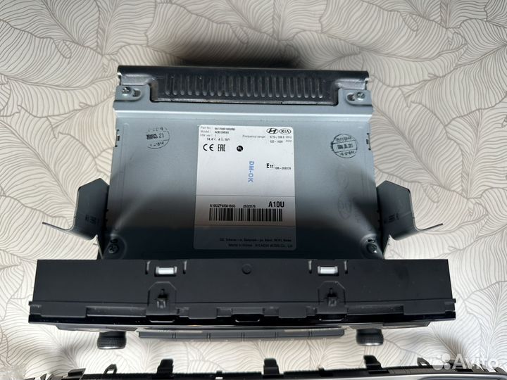 Штатная магнитола hyundai solaris 2