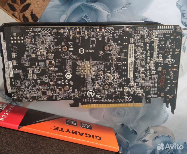 Видеокарта gigabyte AMD radeon RX580 8GB
