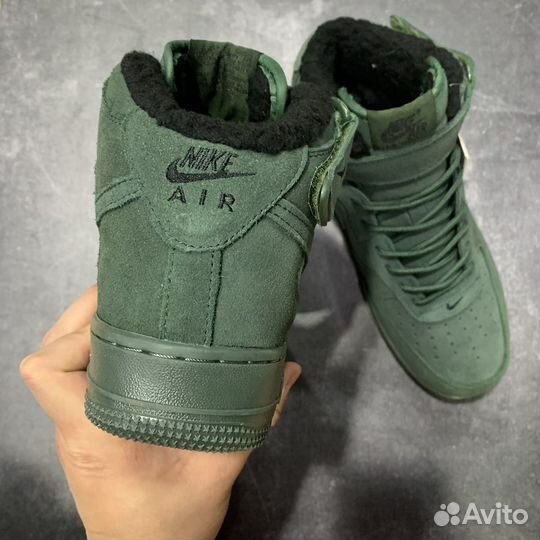 Кроссовки Nike Air Force 1 mid зимние