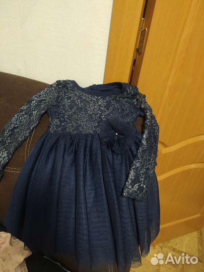 Платье для девочки 92