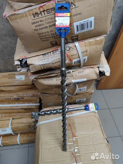 Бур Интерскол SDS-plus 25,0*940/1000мм