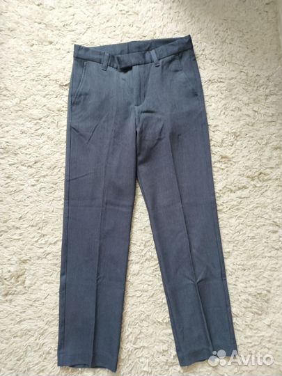 Брюки школьные для мальчика 140