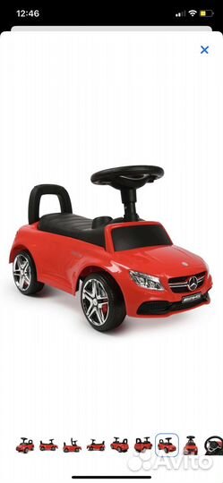 Машина каталка mercedes