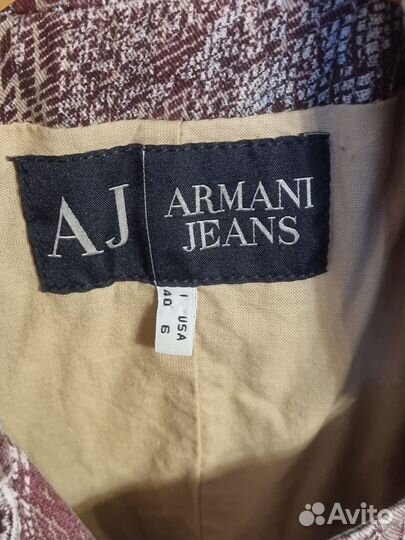 Винтажный пиджак armani