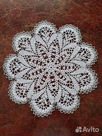 Салфетки вязаные крючком