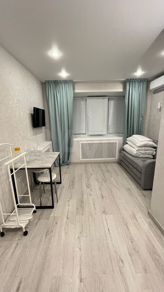 Квартира-студия, 15 м², 1 кровать