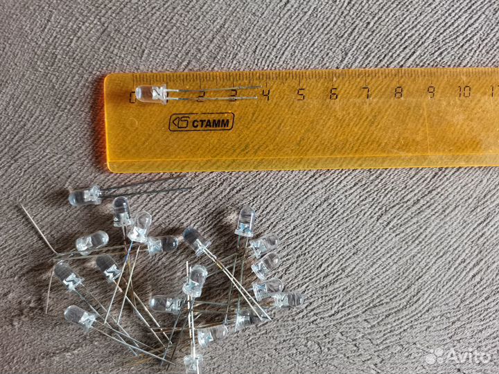 Светодиод диод белый фонарь ночник фонарик LED