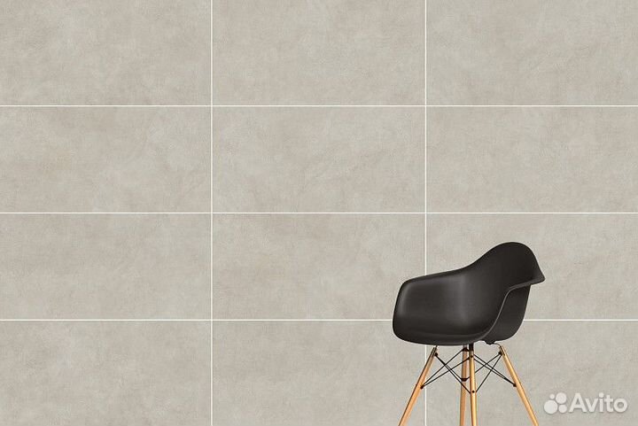 Керамогранит Vitra MicroCement Кремовый Матовый