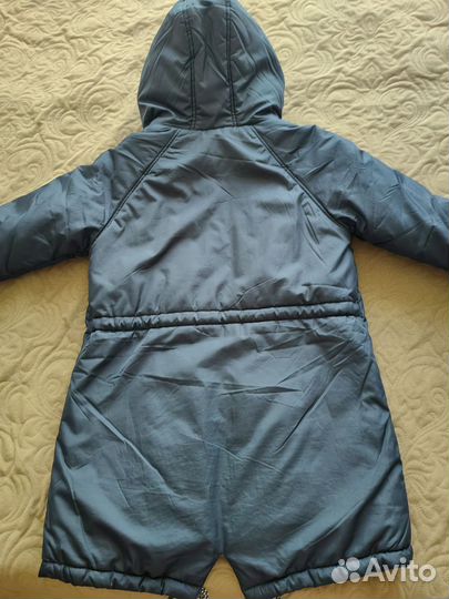 Парка Button blue