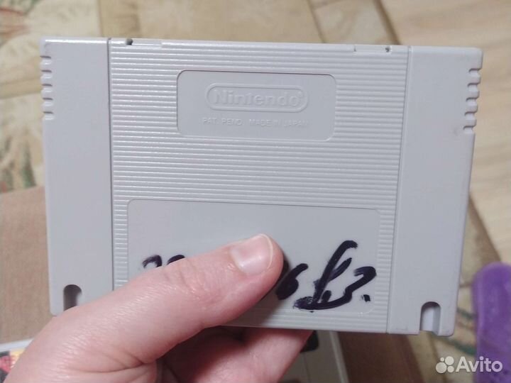 Super nintendo картриджи