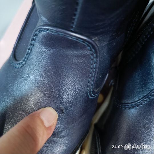 Сапожки демисизонные для девочки25