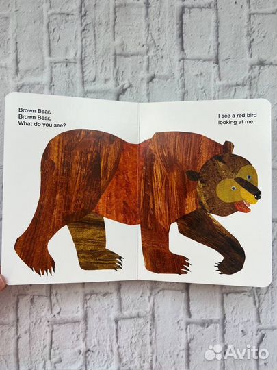 Eric Carle Brown Bear From head to toe Английский