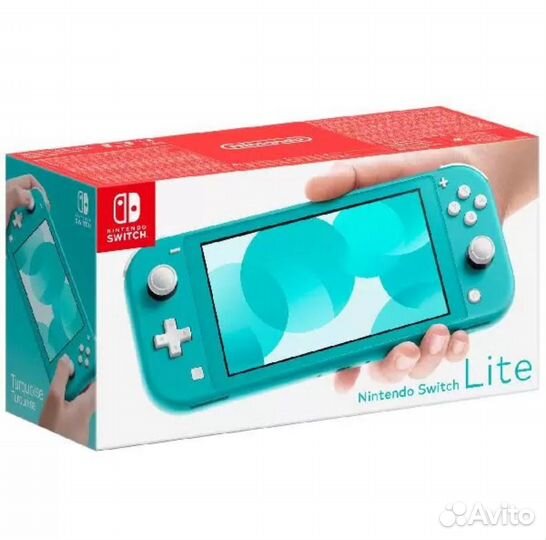 Nintendo switch lite прошитая 128gb