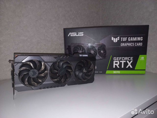 Видеокарта RTX 3070 Asus TUF gaming