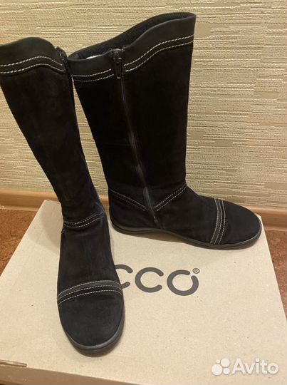 Сапоги Ecco демисезонные, 40 размер, подростковые
