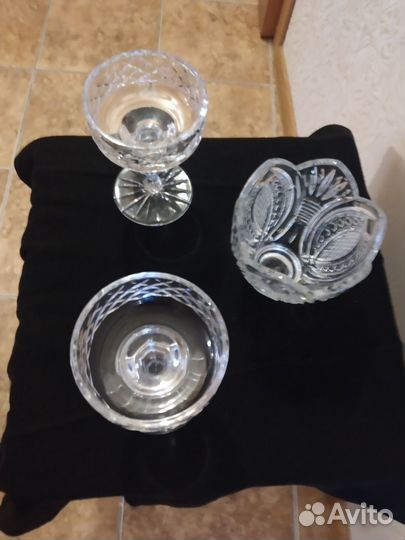 Хрустальные вазочки