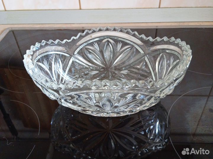 Хрустальная салатница