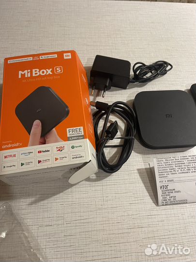 TV приставка Xiaomi Mi Box S 4k