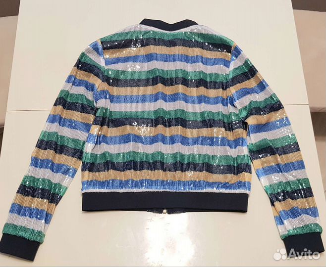 Бомбер tommy hilfiger для девочки, оригинал, р134