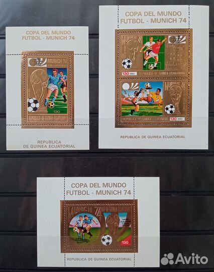 Экваториальная Гвинея 1974 Чм по футболу Золото