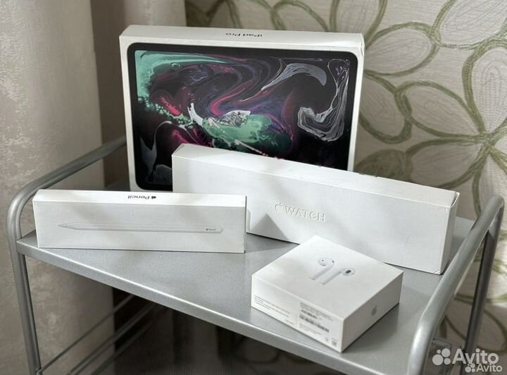 Коробки от техники apple