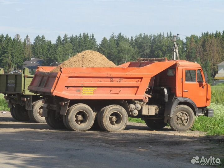 Доставка Песок щебень пгс