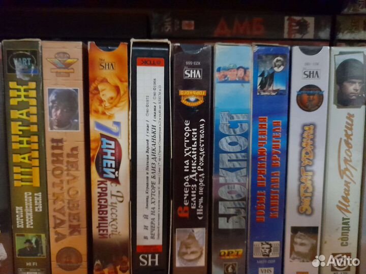 Продам видеокассеты разные в хорошем состоянии