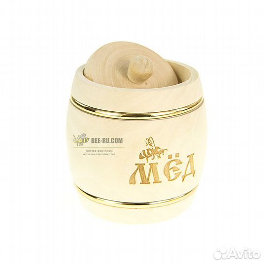 Бочка медовая из липы Пасечник 3 кг