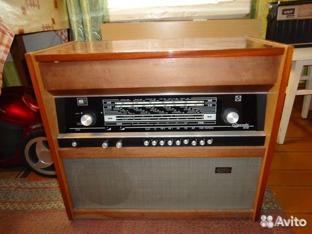 Радиола ламповая Ригонда