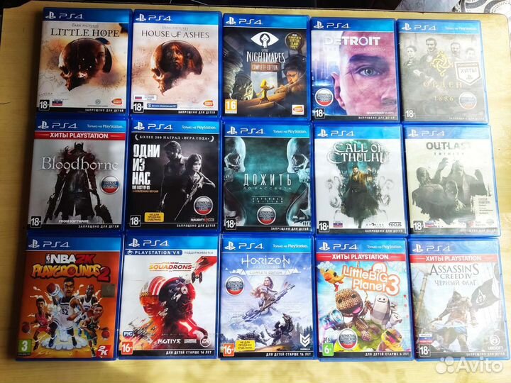 Игры для PlayStation 4/PS4