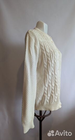 Кардиган женский белый 44-46