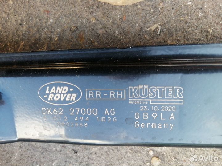 Стеклоподъемник задней двери Range Rover Sport 2