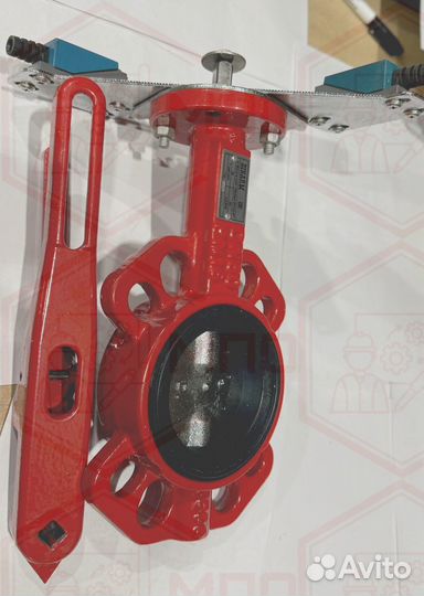 Затвор поворотный дисковый Machaon BFV-01 с ручкой