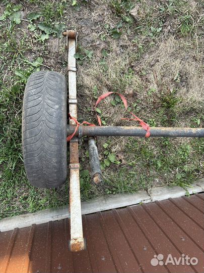 Ось для легкового прицепа в сборе