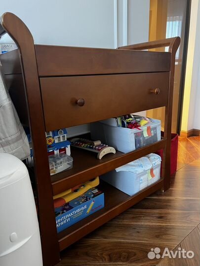 Кроватка и пеленальный столик Mamas & Papas