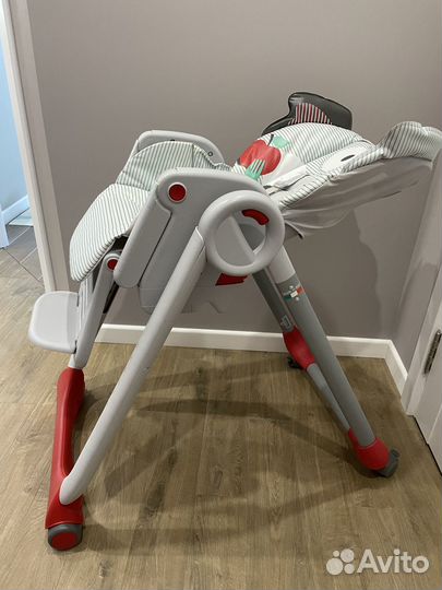 Стульчик для кормления chicco polly