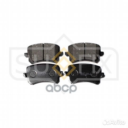 Колодки тормозные дисковые зад прав/лев SX1511