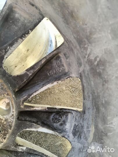 Литые диски r15 5/100