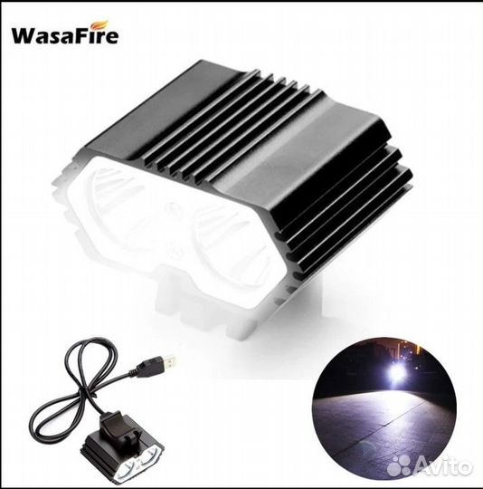Велофара WasaFire 6000