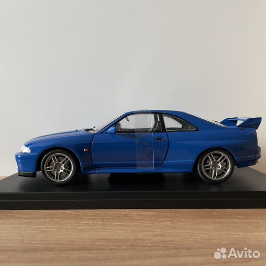 Модель Nissan Skyline GT-R R33 WhiteBox 1/24