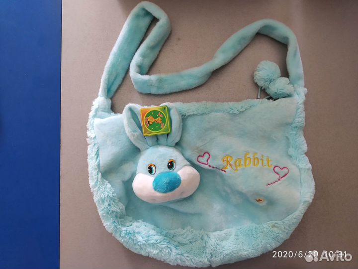 Детская сумка для девочки кролик