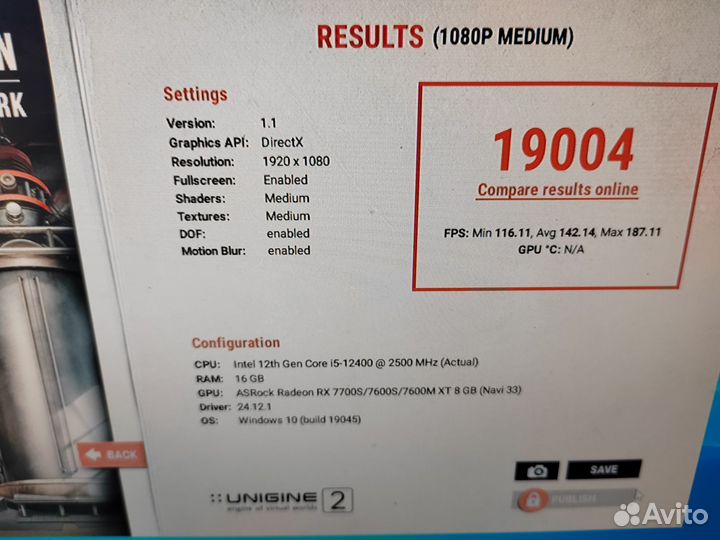 Видеокарта AMD Radeon RX 7600 Steel Legend 8G OC