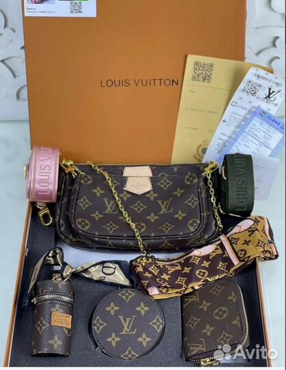 Сумка через плечо крос боди louis vuitton