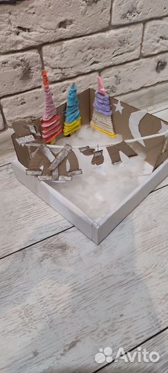 Новогодняя поделка в сад, шуолу