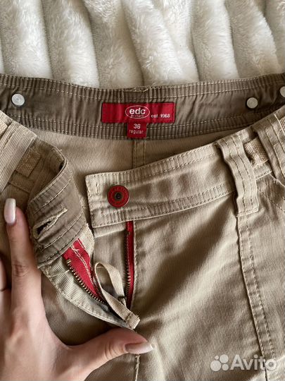 Джинсы широкие оверсайз карго