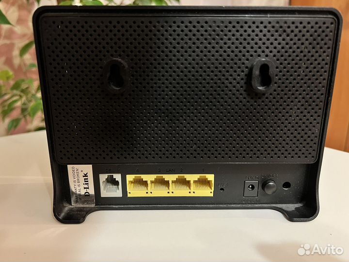 Wifi роутер dlink DSL-2640U