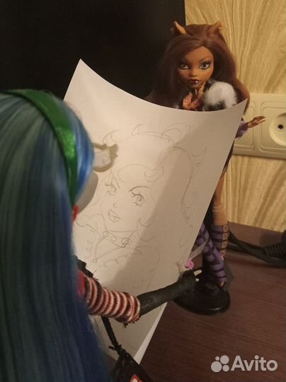 Кукла монстр хай monster high Гулия базовая
