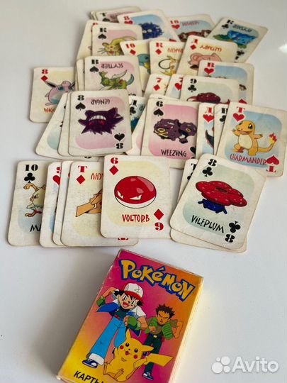 Редкие карты покемон из 2000х