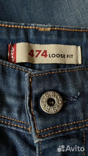 Джинсы клеш Levi's р.40-42