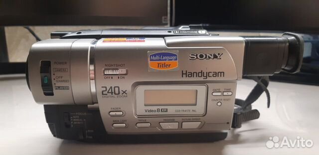 Видеокамера sony handycam CCD-TR-417E